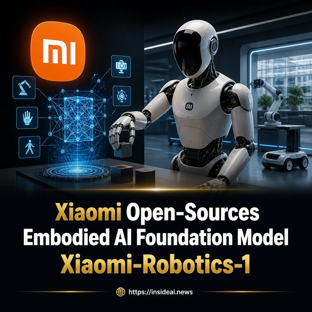 Xiaomi Open-Sources Embodied AI Foundation Model Xiaomi-Robotics-1