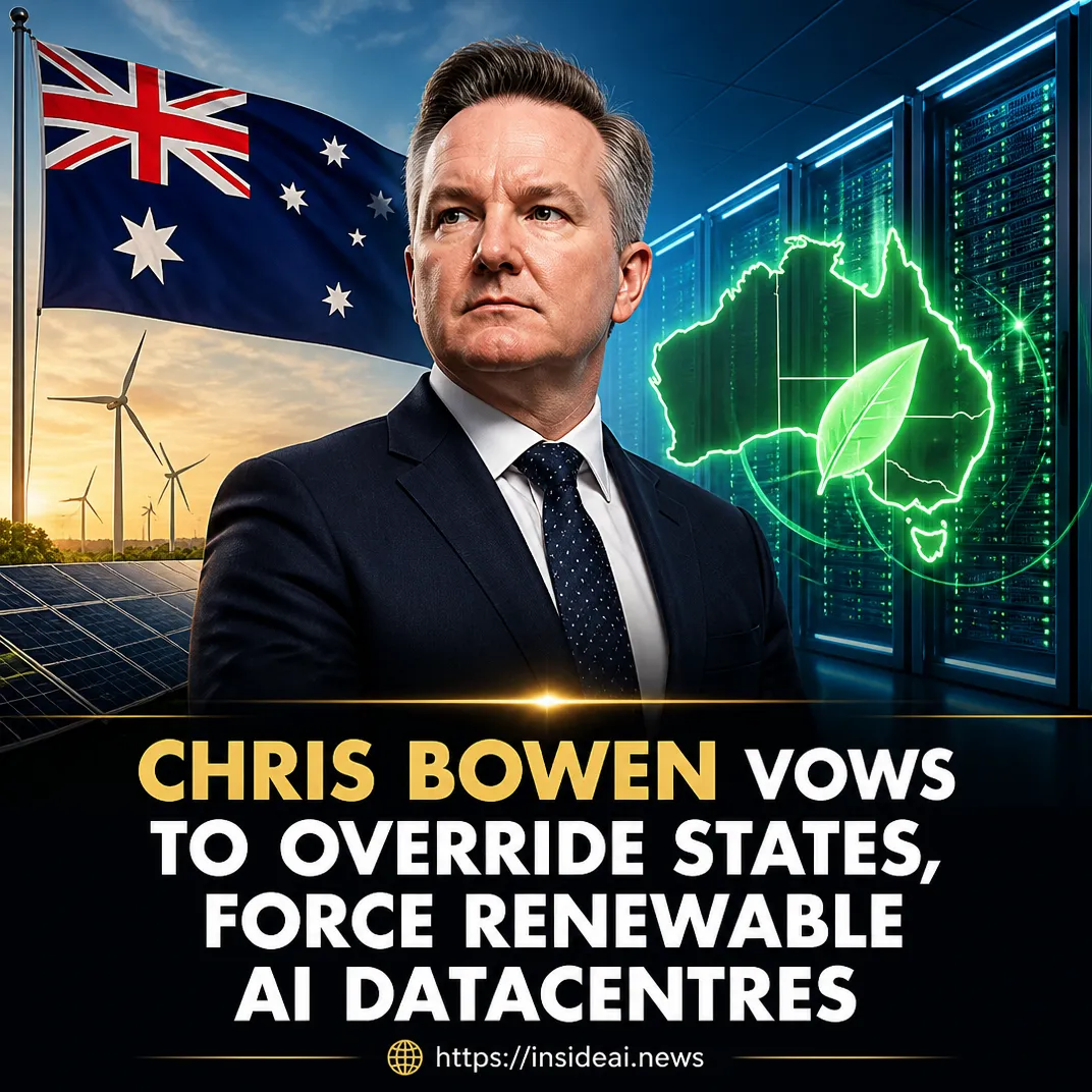 Chris Bowen Vows to Override States, Force Renewable AI Datacentres