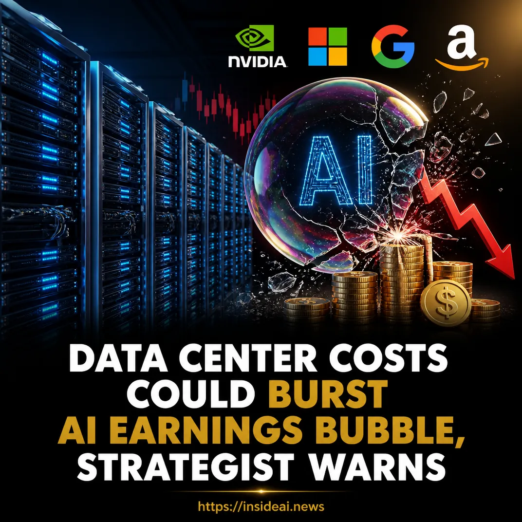 Data Center Costs Could Burst AI Earnings Bubble, Strategist Warns