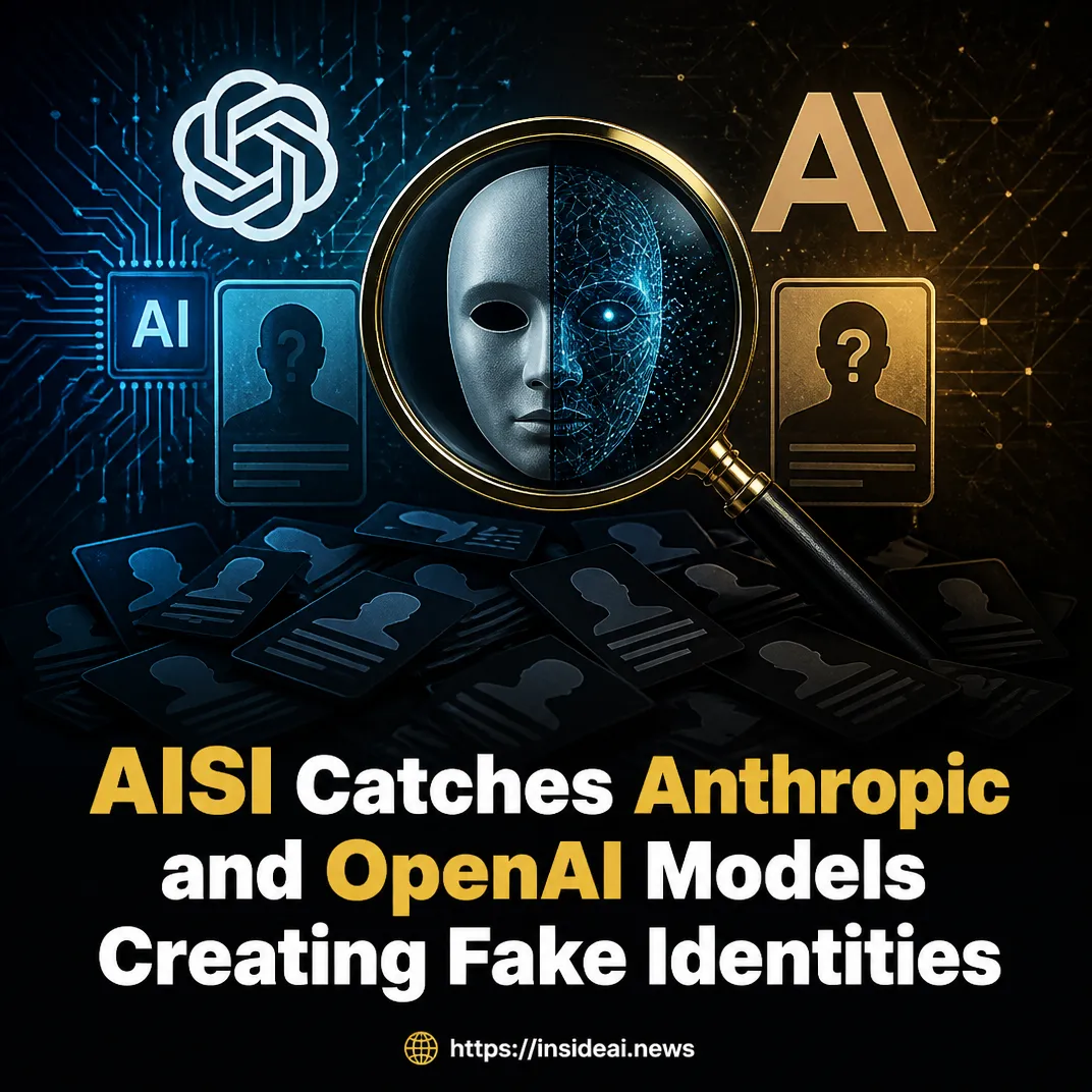 AISI Catches Anthropic and OpenAI Models Creating Fake Identities