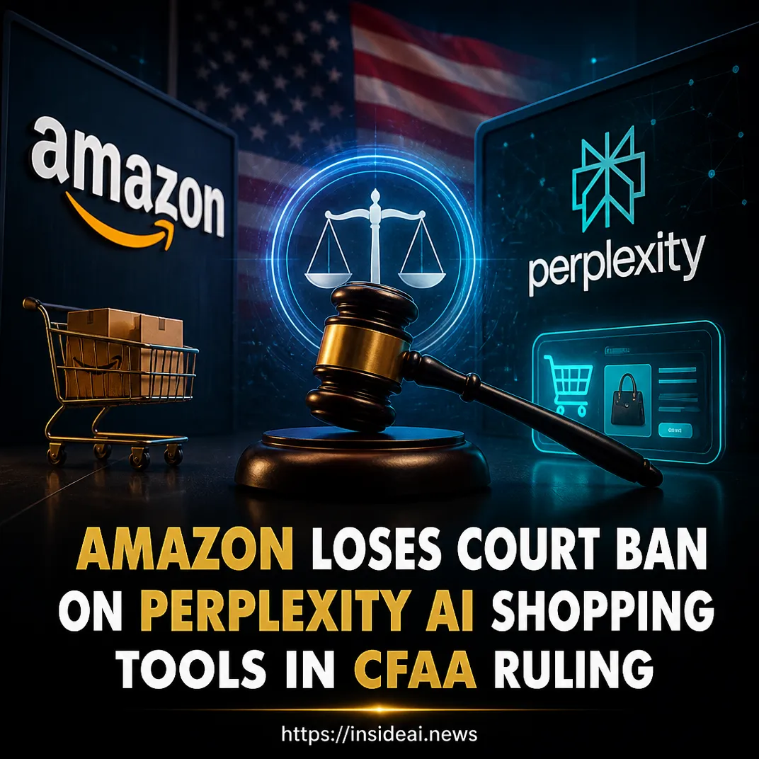 Amazon Loses Court Ban on Perplexity AI Shopping Tools in CFAA Ruling