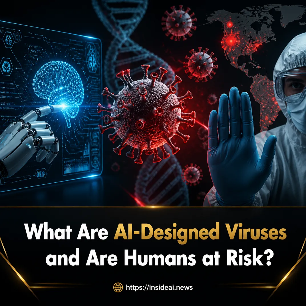 What Are AI-Designed Viruses and Are Humans at Risk?