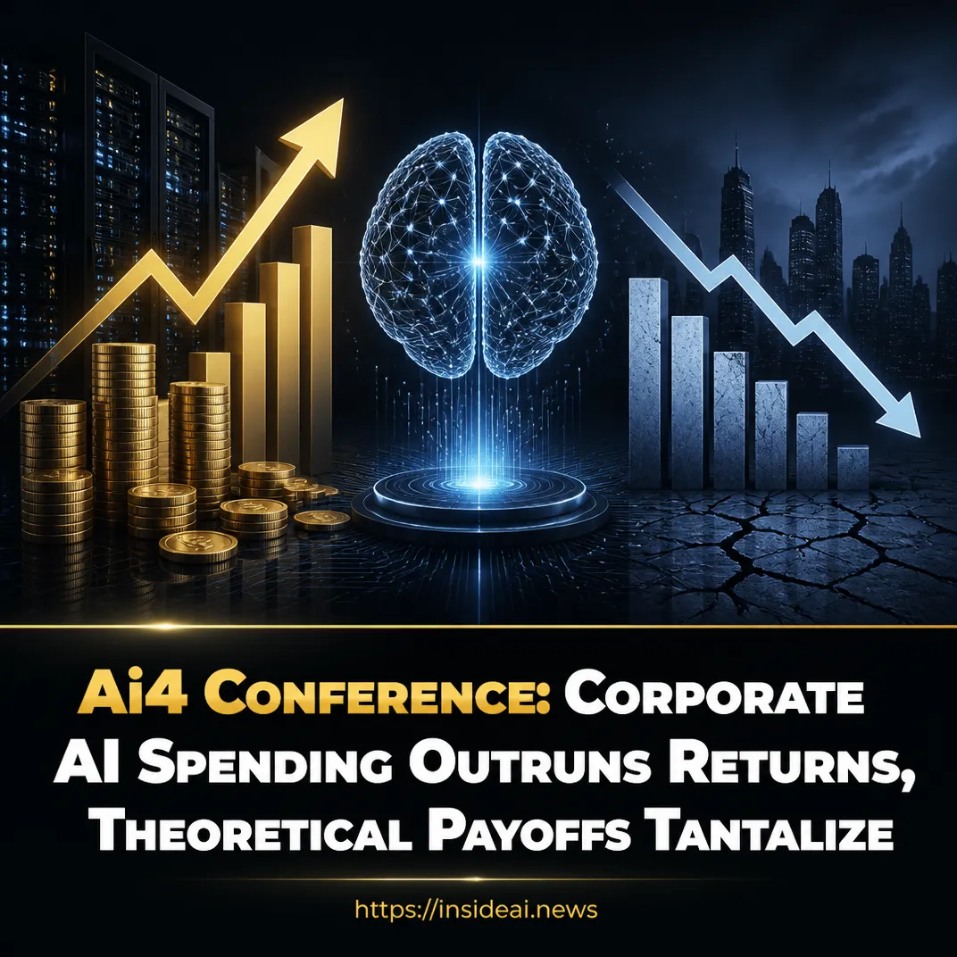 Ai4 Conference: Corporate AI Spending Outruns Returns, Theoretical Payoffs Tantalize
