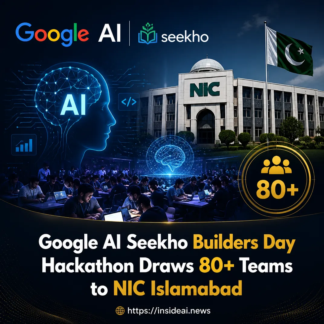 Google AI Seekho Builders Day Hackathon Draws 80+ Teams to NIC Islamabad