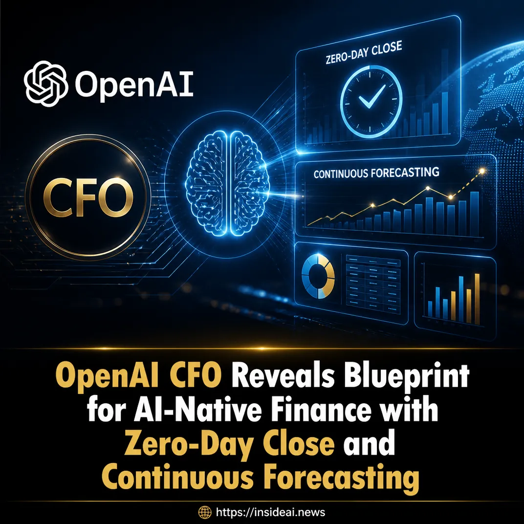 OpenAI CFO Reveals Blueprint for AI-Native Finance with Zero-Day Close and Continuous Forecasting