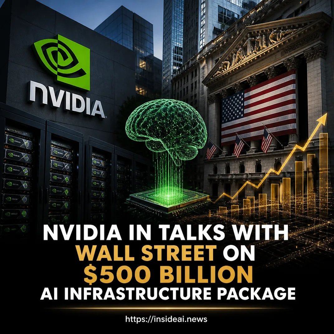 Nvidia in Talks With Wall Street on $500 Billion AI Infrastructure Package