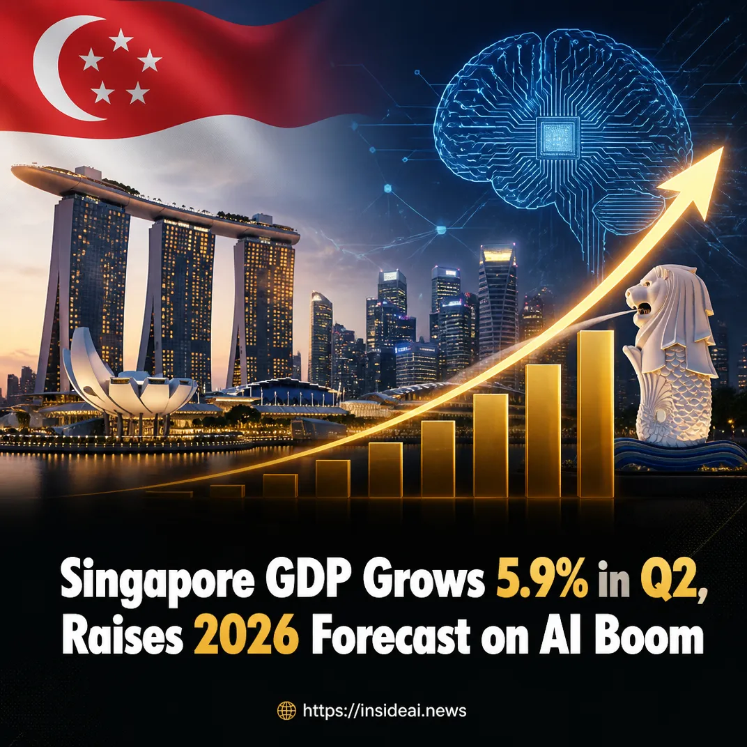 Singapore GDP Grows 5.9% in Q2, Raises 2026 Forecast on AI Boom