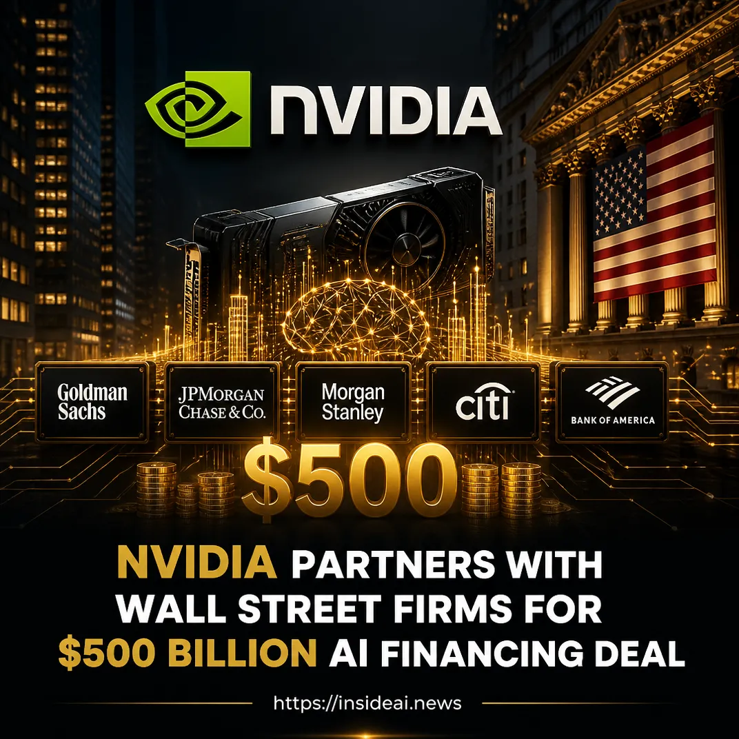 Nvidia Partners with Wall Street Firms for $500 Billion AI Financing Deal