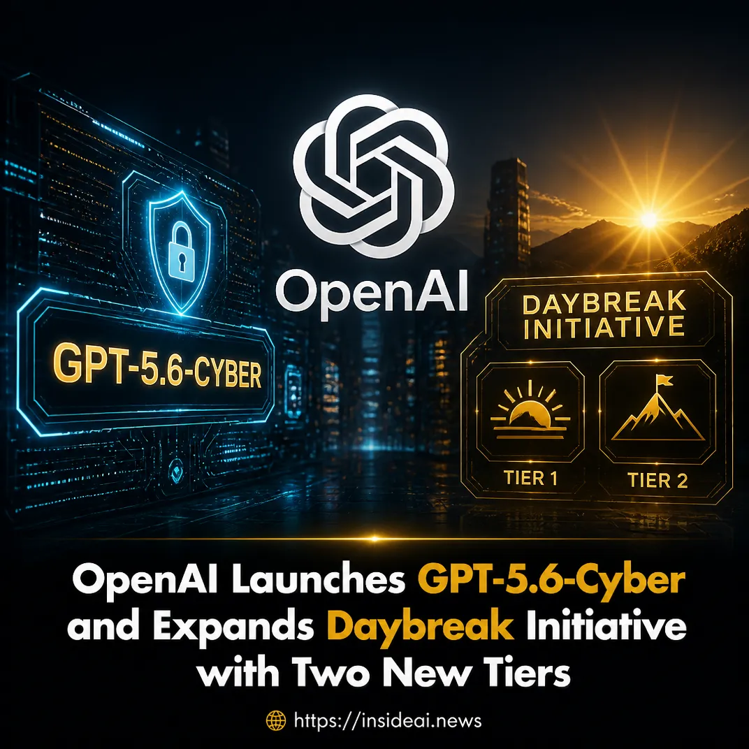 OpenAI Launches GPT-5.6-Cyber and Expands Daybreak Initiative with Two New Tiers