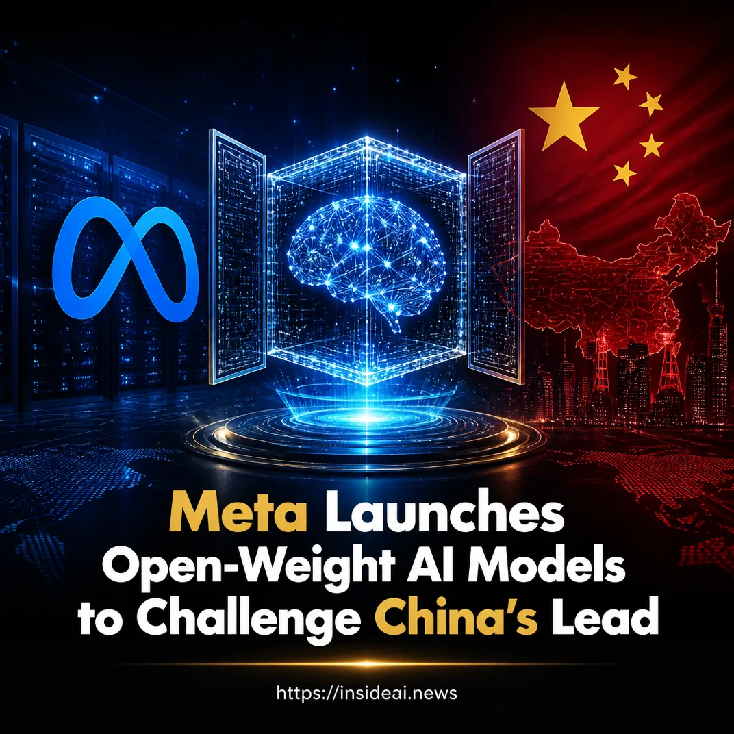 Meta Launches Open-Weight AI Models to Challenge China’s Lead