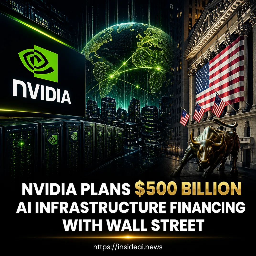 Nvidia Plans $500 Billion AI Infrastructure Financing with Wall Street