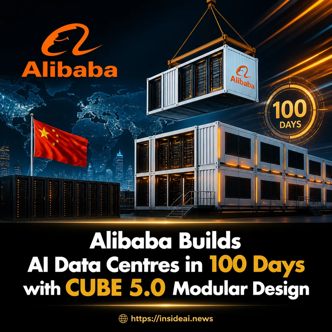Alibaba Builds AI Data Centres in 100 Days with CUBE 5.0 Modular Design
