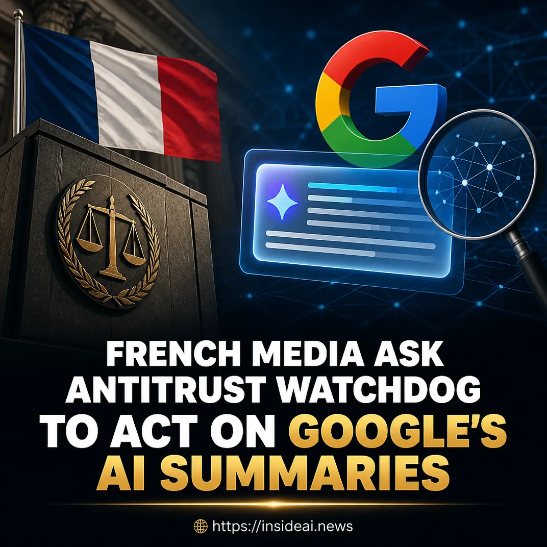 French Media Ask Antitrust Watchdog to Act on Google’s AI Summaries