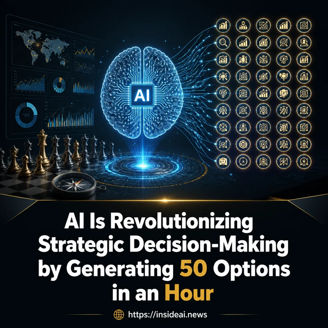 AI Is Revolutionizing Strategic Decision-Making by Generating 50 Options in an Hour
