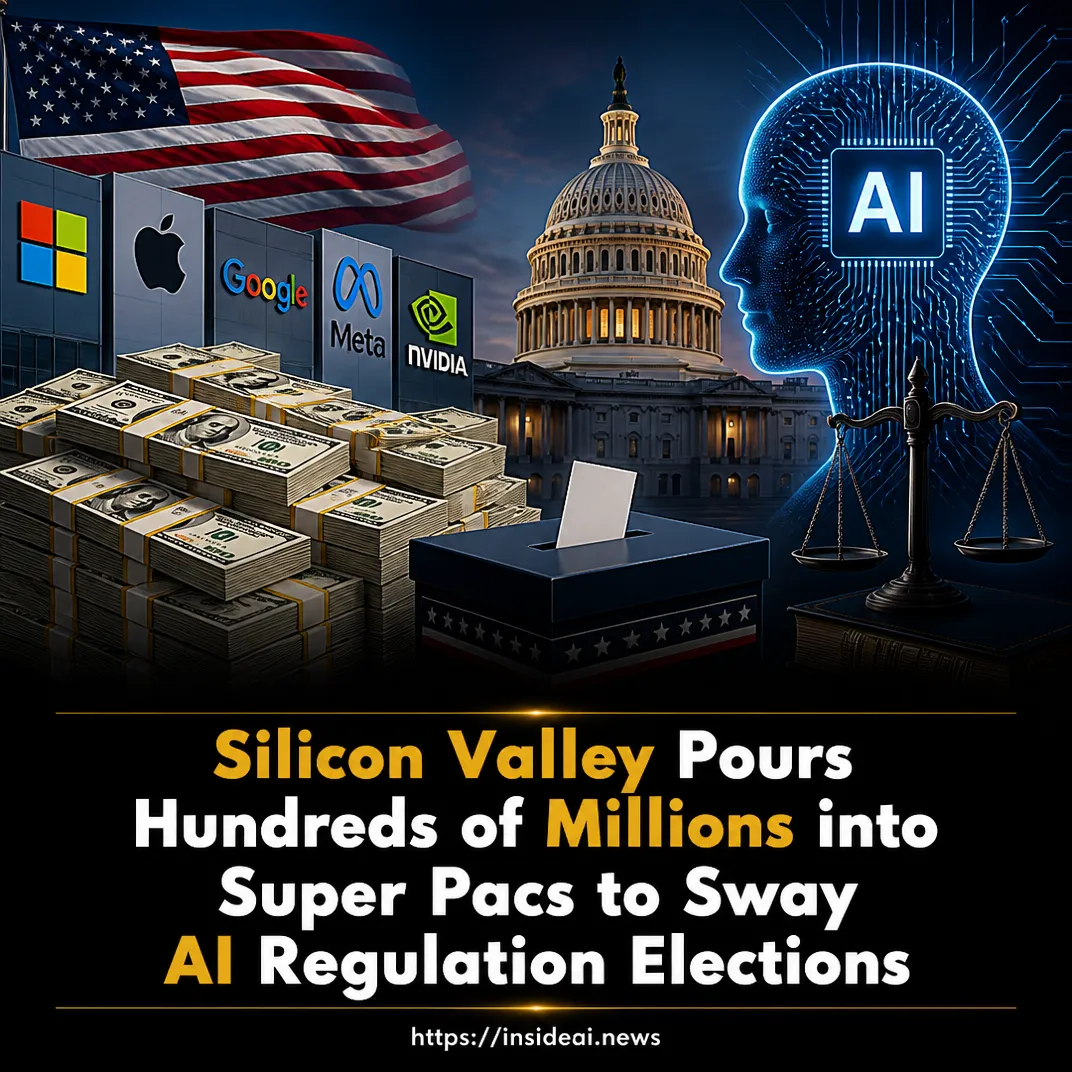 Silicon Valley Pours Hundreds of Millions into Super Pacs to Sway AI Regulation Elections