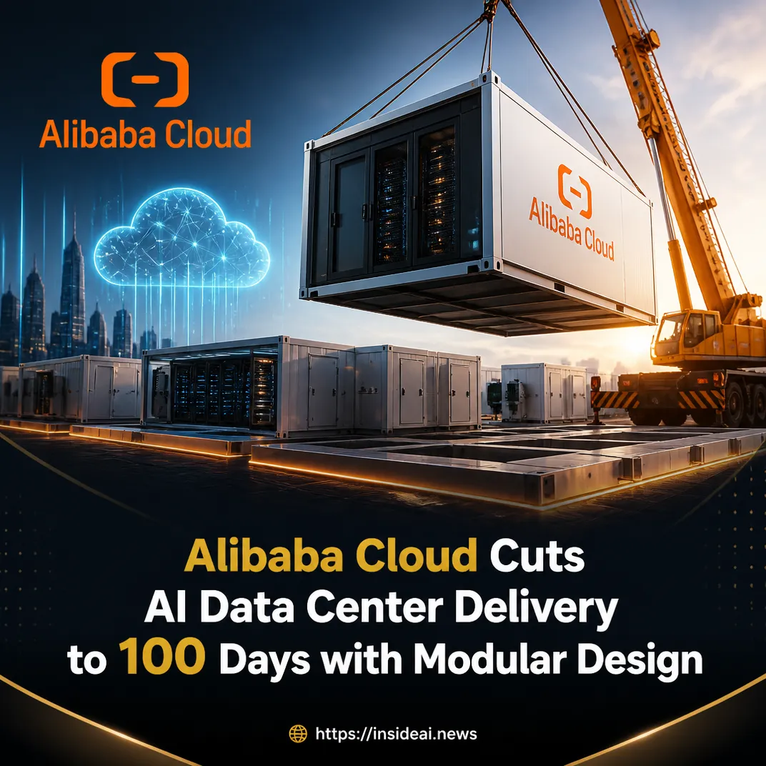 Alibaba Cloud Cuts AI Data Center Delivery to 100 Days with Modular Design