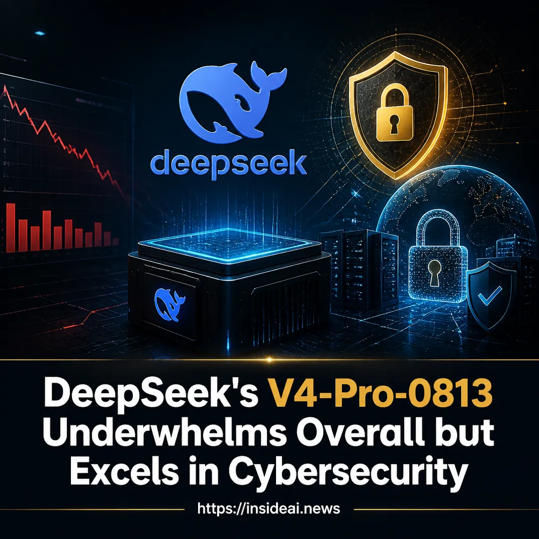 DeepSeek’s V4-Pro-0813 Underwhelms Overall but Excels in Cybersecurity