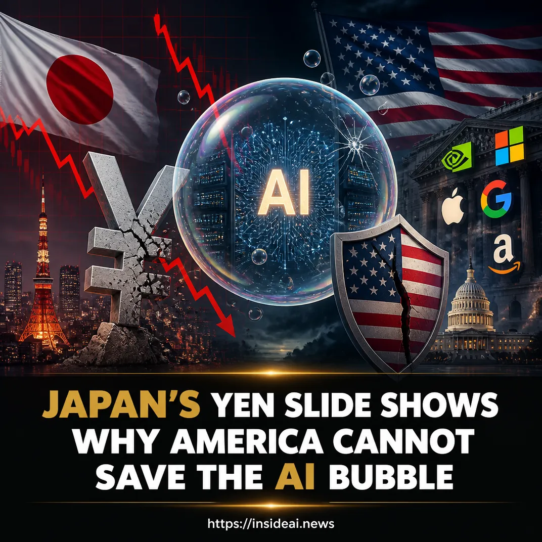 Japan’s Yen Slide Shows Why America Cannot Save the AI Bubble