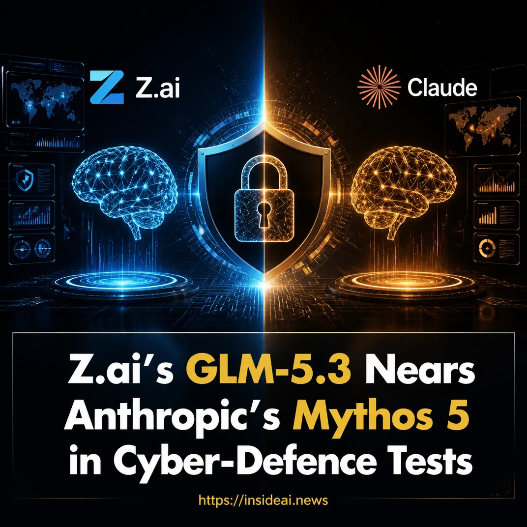 Z.ai’s GLM-5.3 Nears Anthropic’s Mythos 5 in Cyber-Defence Tests