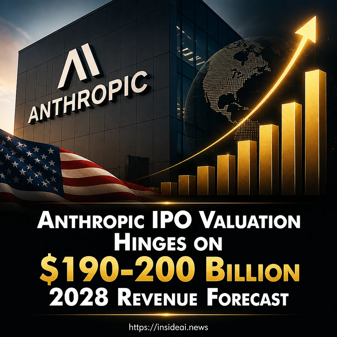Anthropic IPO Valuation Hinges on $190-200 Billion 2028 Revenue Forecast