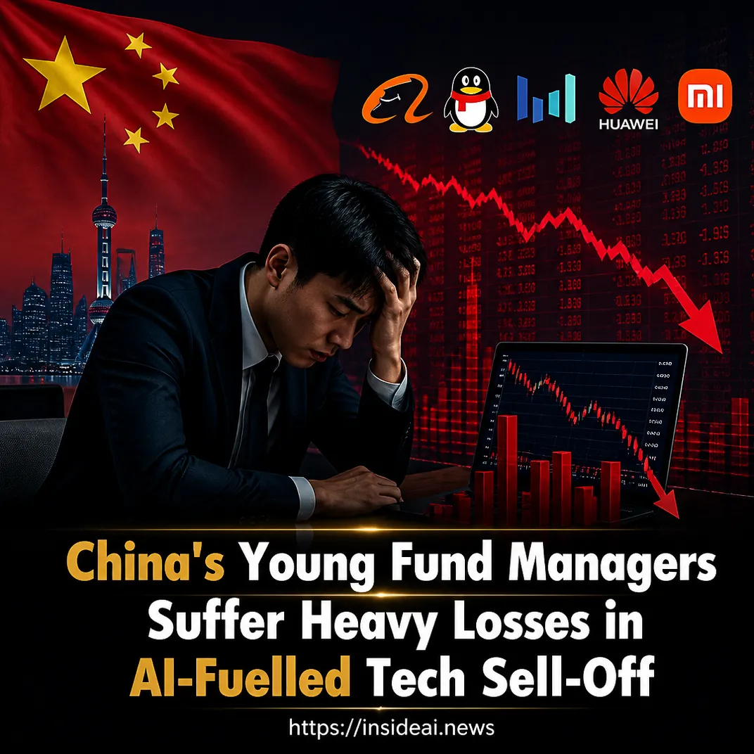 China’s Young Fund Managers Suffer Heavy Losses in AI-Fuelled Tech Sell-Off