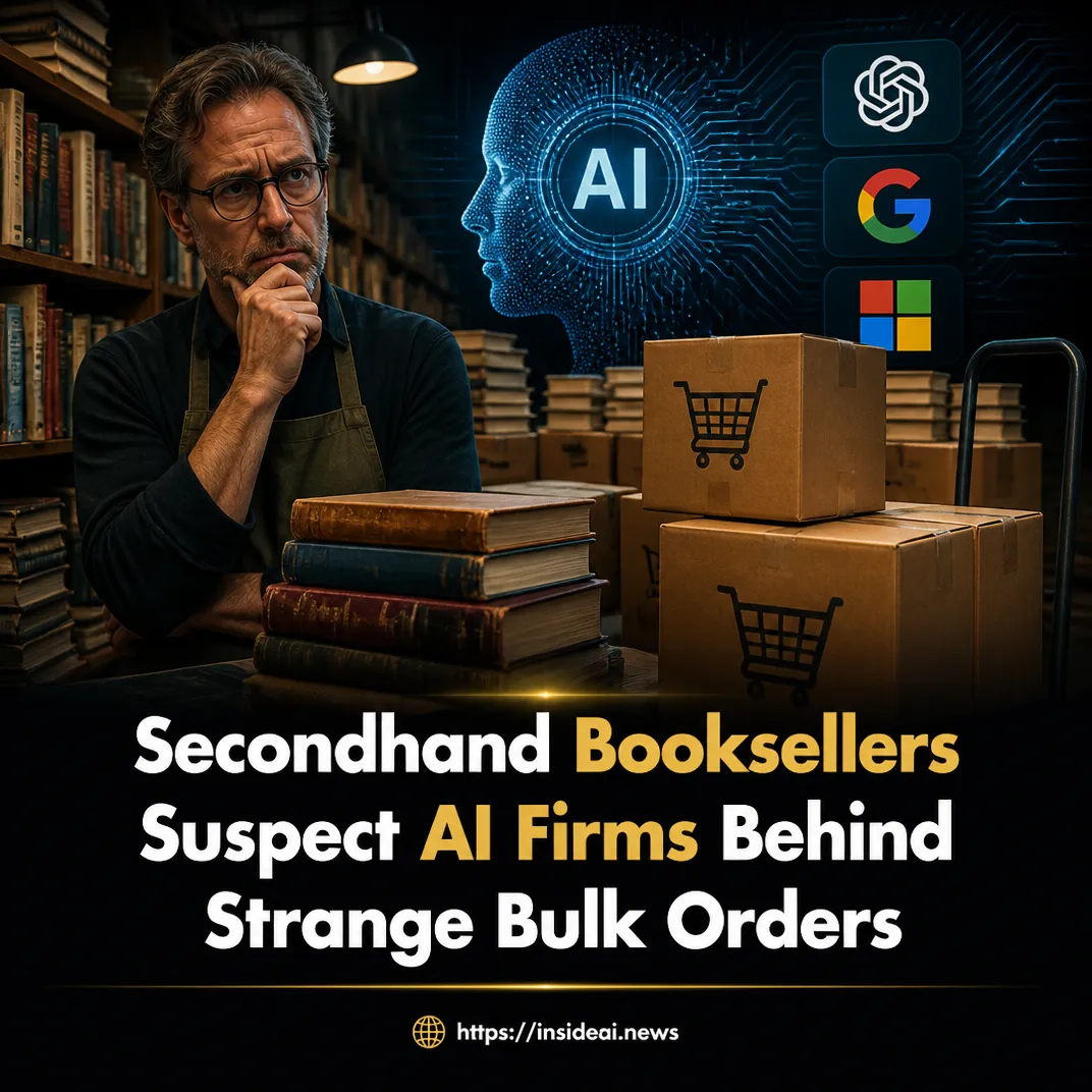 Secondhand Booksellers Suspect AI Firms Behind Strange Bulk Orders