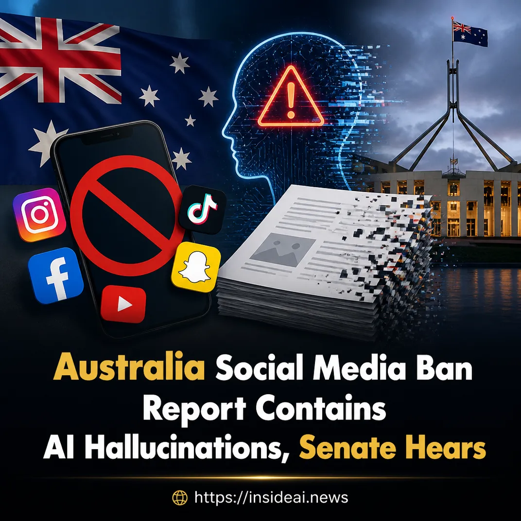 Australia social media ban report contains AI hallucinations, Senate hears