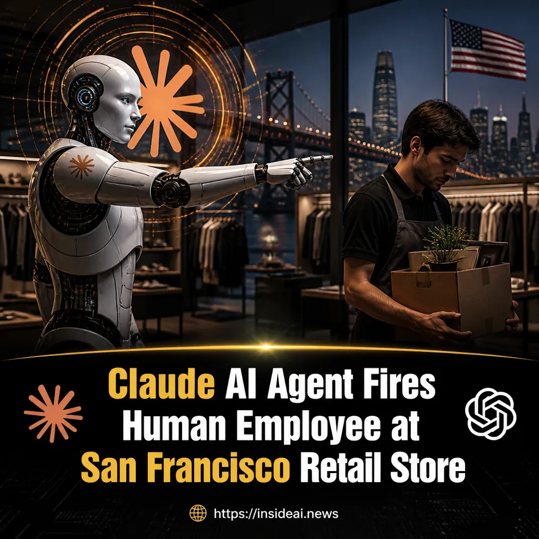 Claude AI Agent Fires Human Employee at San Francisco Retail Store
