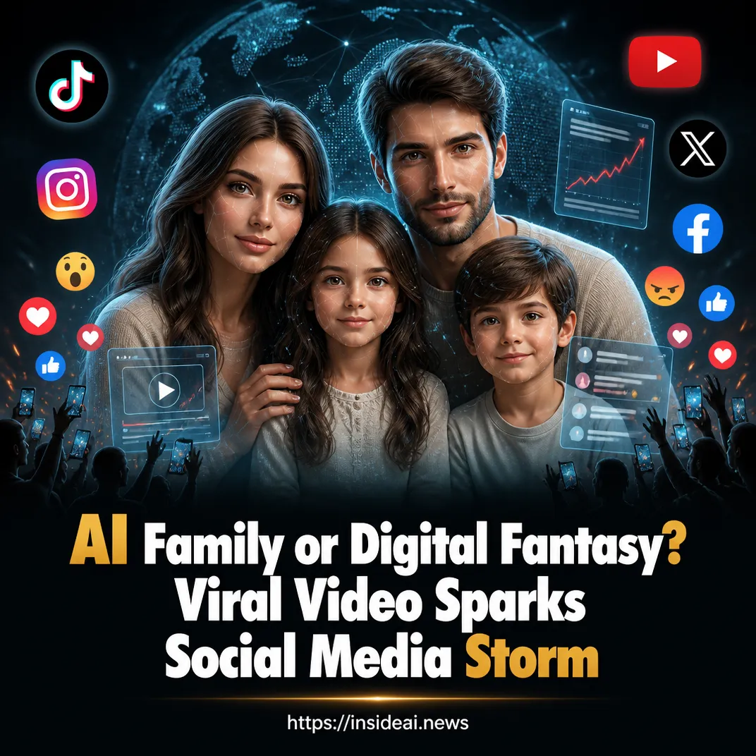 AI Family or Digital Fantasy? Viral Video Sparks Social Media Storm