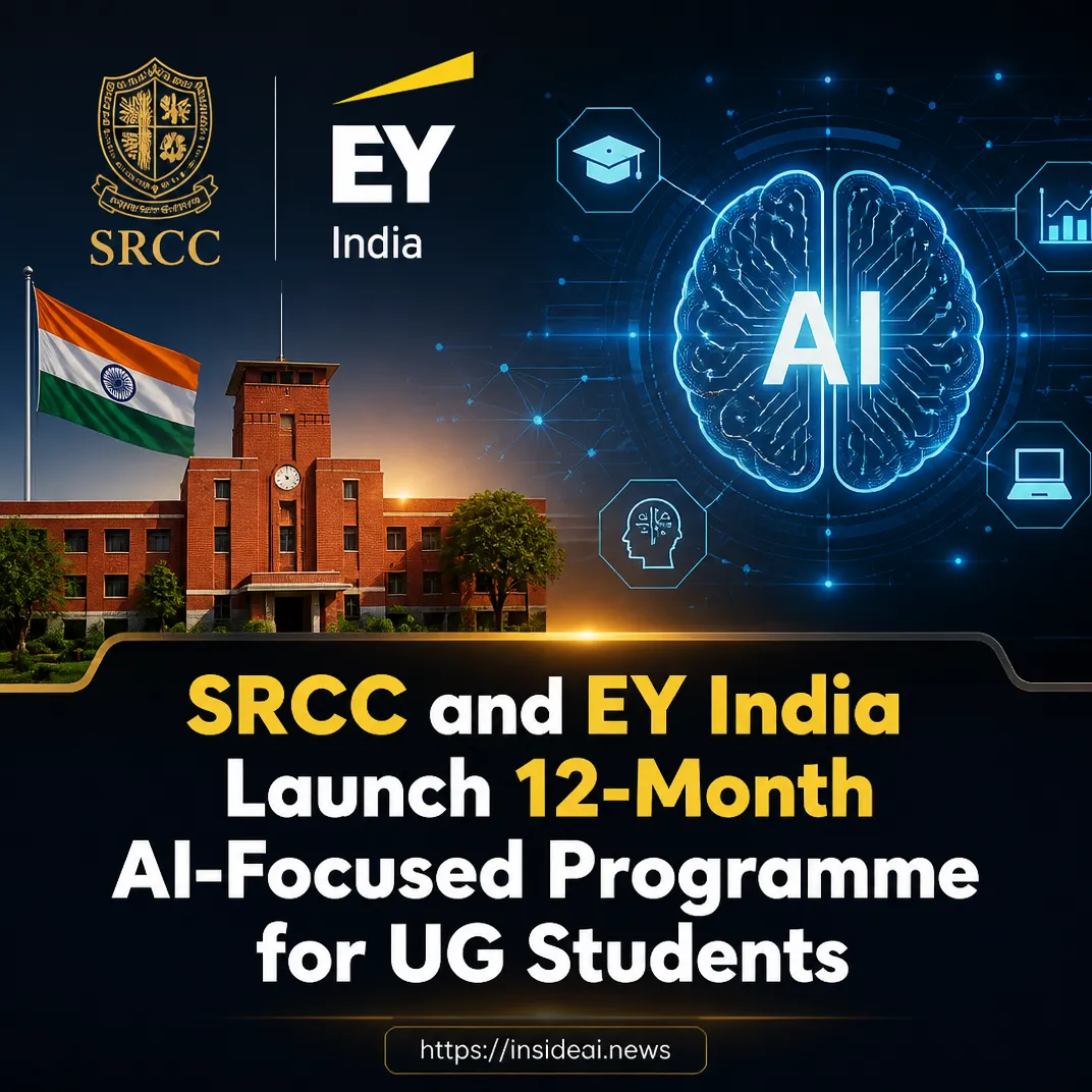 SRCC and EY India Launch 12-Month AI-Focused Programme for UG Students
