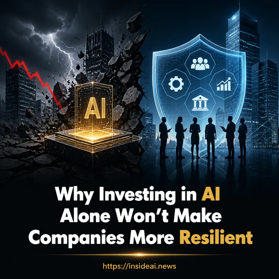 Why Investing in AI Alone Won’t Make Companies More Resilient