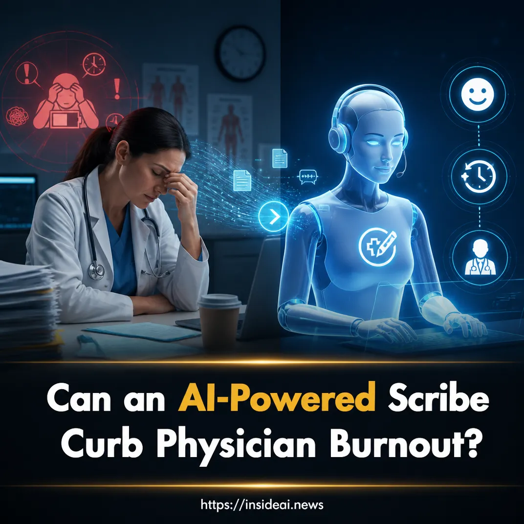 Can an AI-Powered Scribe Curb Physician Burnout?