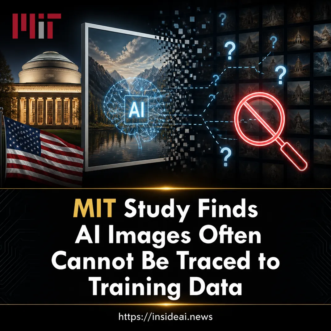 MIT Study Finds AI Images Often Cannot Be Traced to Training Data