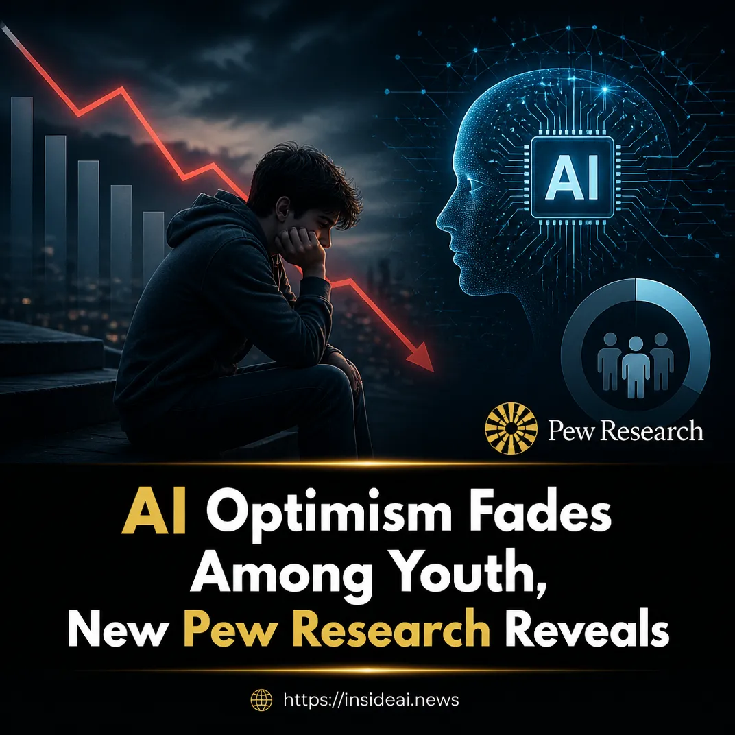 AI Optimism Fades Among Youth, New Pew Research Reveals
