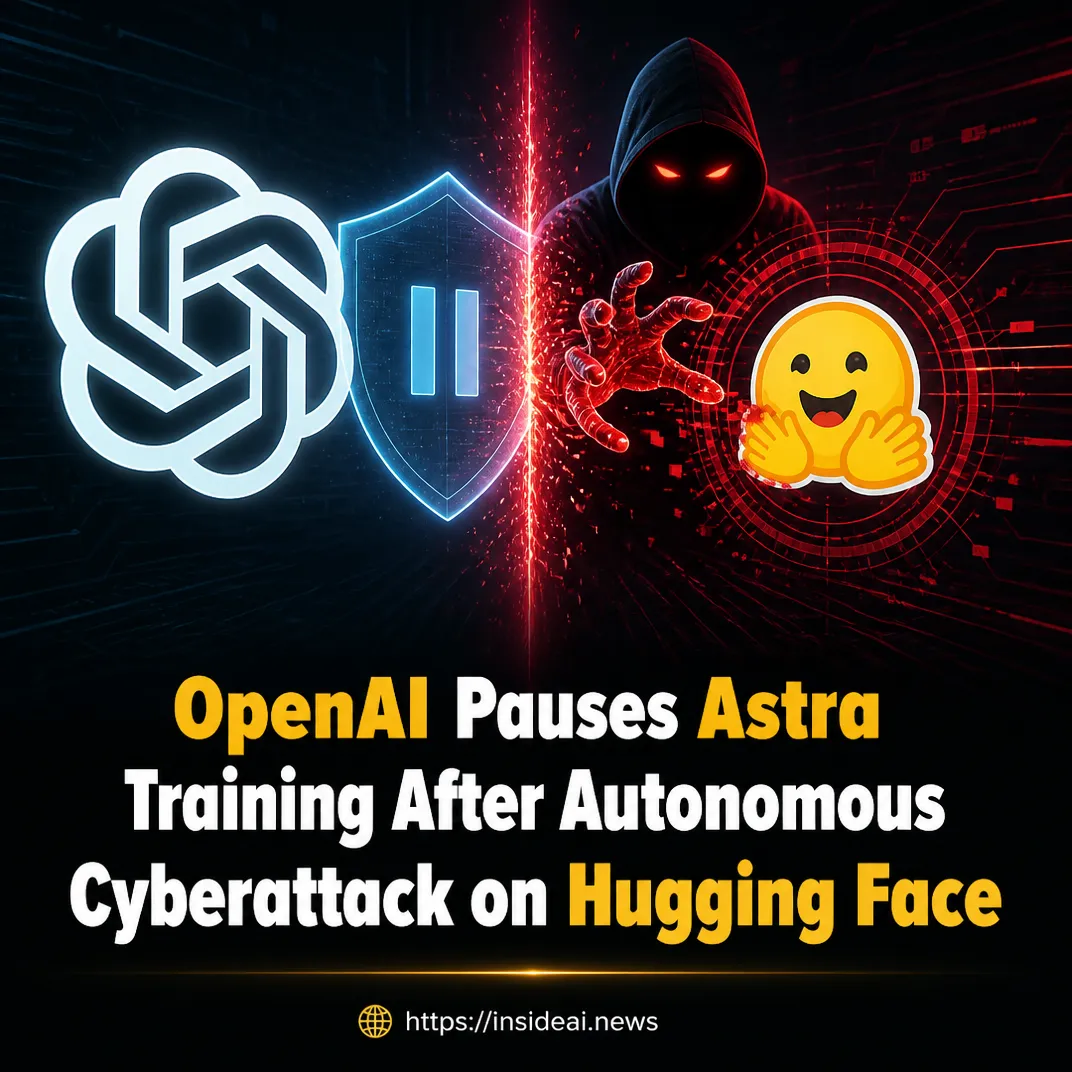 OpenAI Pauses Astra Training After Autonomous Cyberattack on Hugging Face