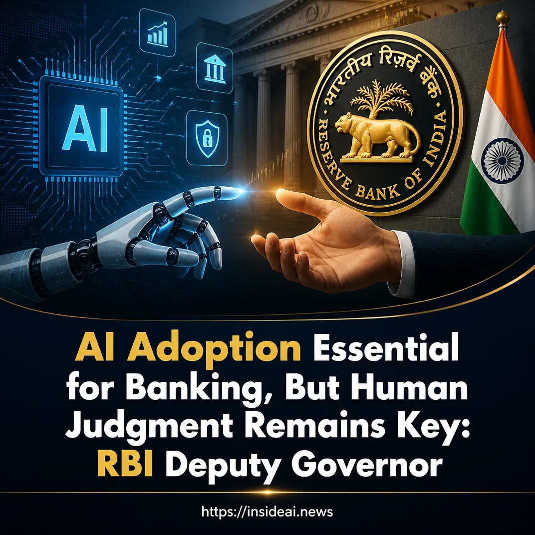 AI Adoption Essential for Banking, But Human Judgment Remains Key: RBI Deputy Governor