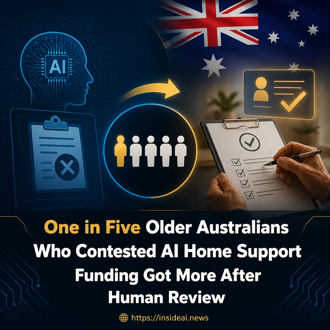 One in Five Older Australians Who Contested AI Home Support Funding Got More After Human Review