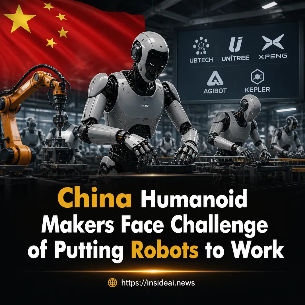 China Humanoid Makers Face Challenge of Putting Robots to Work