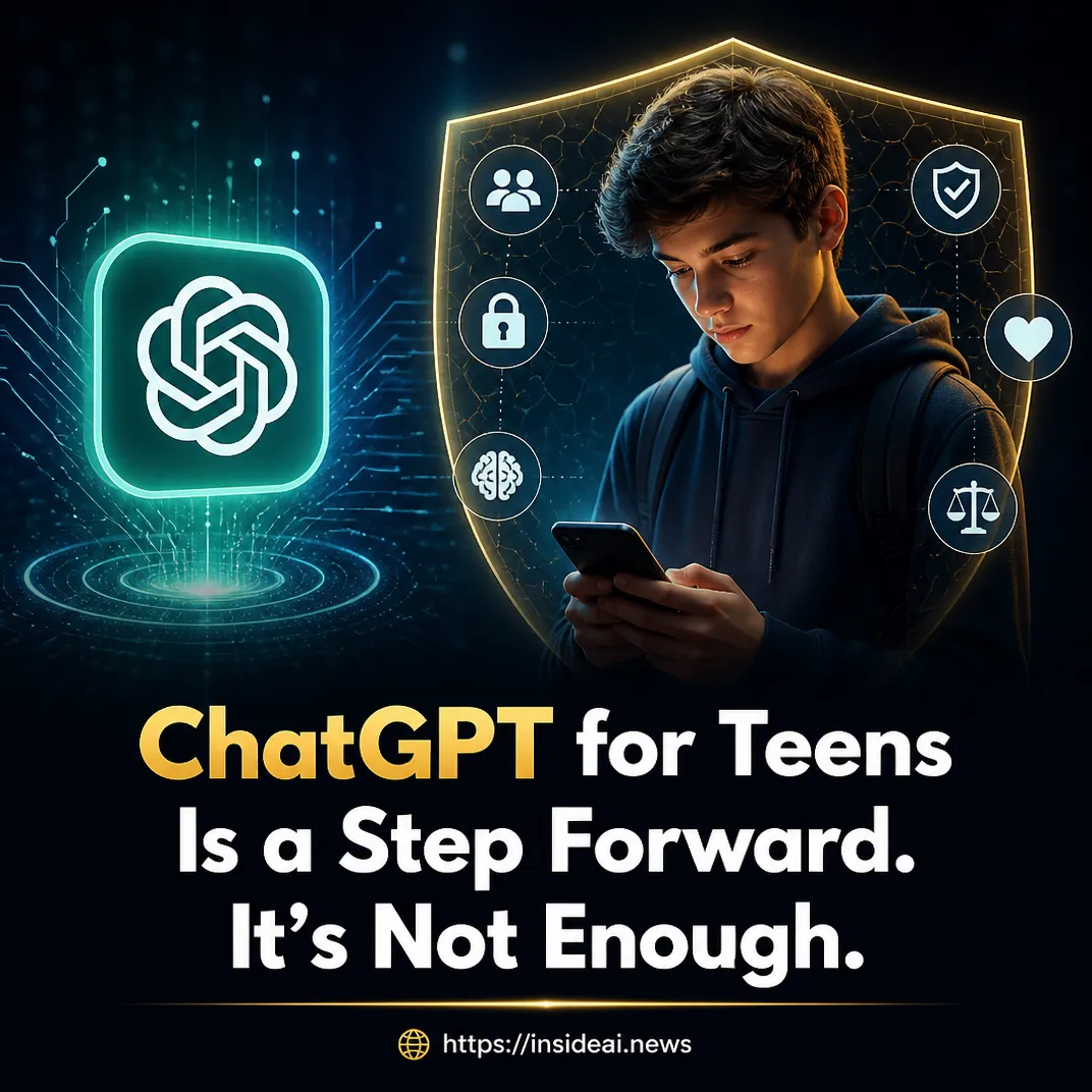 ChatGPT for Teens Is a Step Forward. It’s Not Enough.