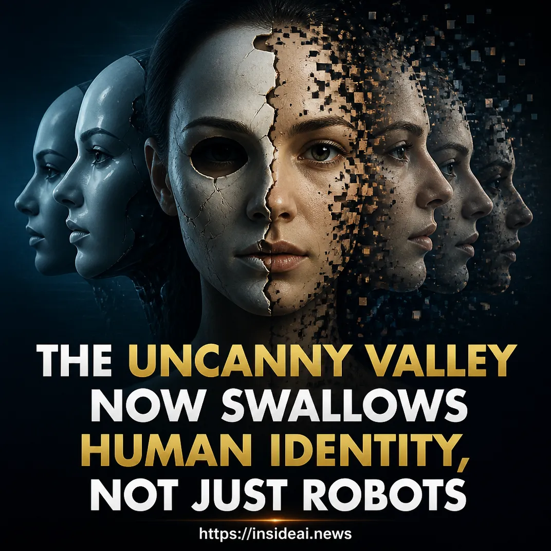 The Uncanny Valley Now Swallows Human Identity, Not Just Robots