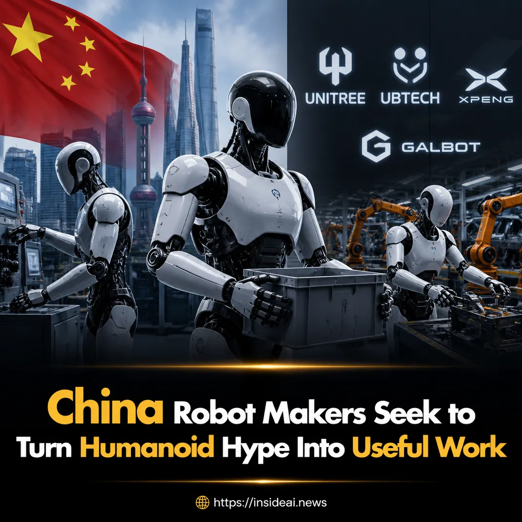 China Robot Makers Seek to Turn Humanoid Hype Into Useful Work
