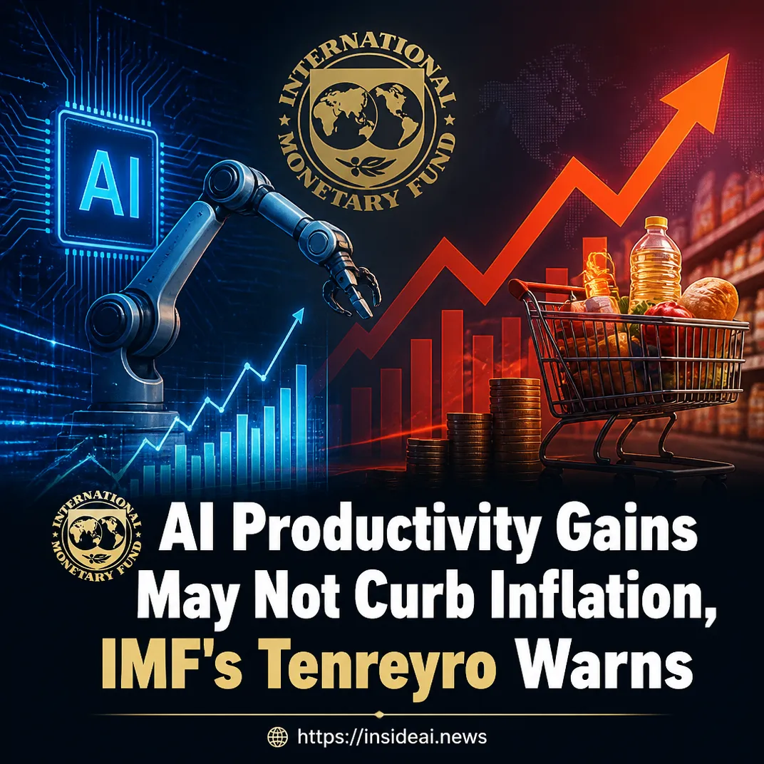 AI Productivity Gains May Not Curb Inflation, IMF’s Tenreyro Warns