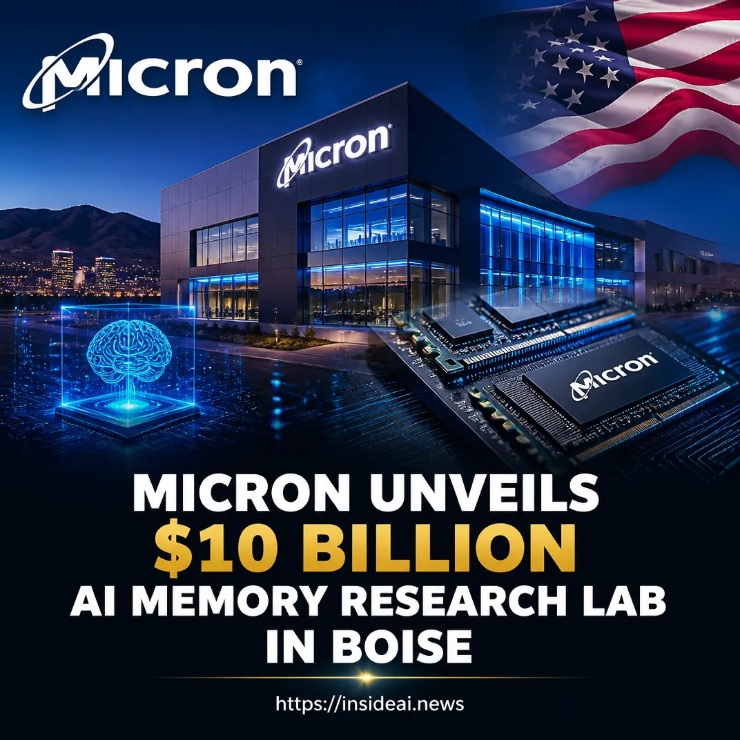 Micron Invests $10 Billion in AI Memory Research