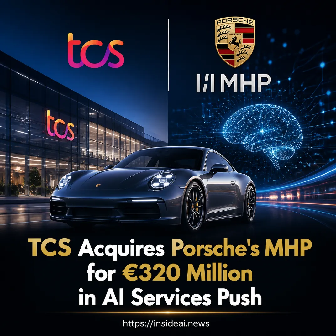 TCS Acquires Porsche’s MHP for €320 Million in AI Services Push