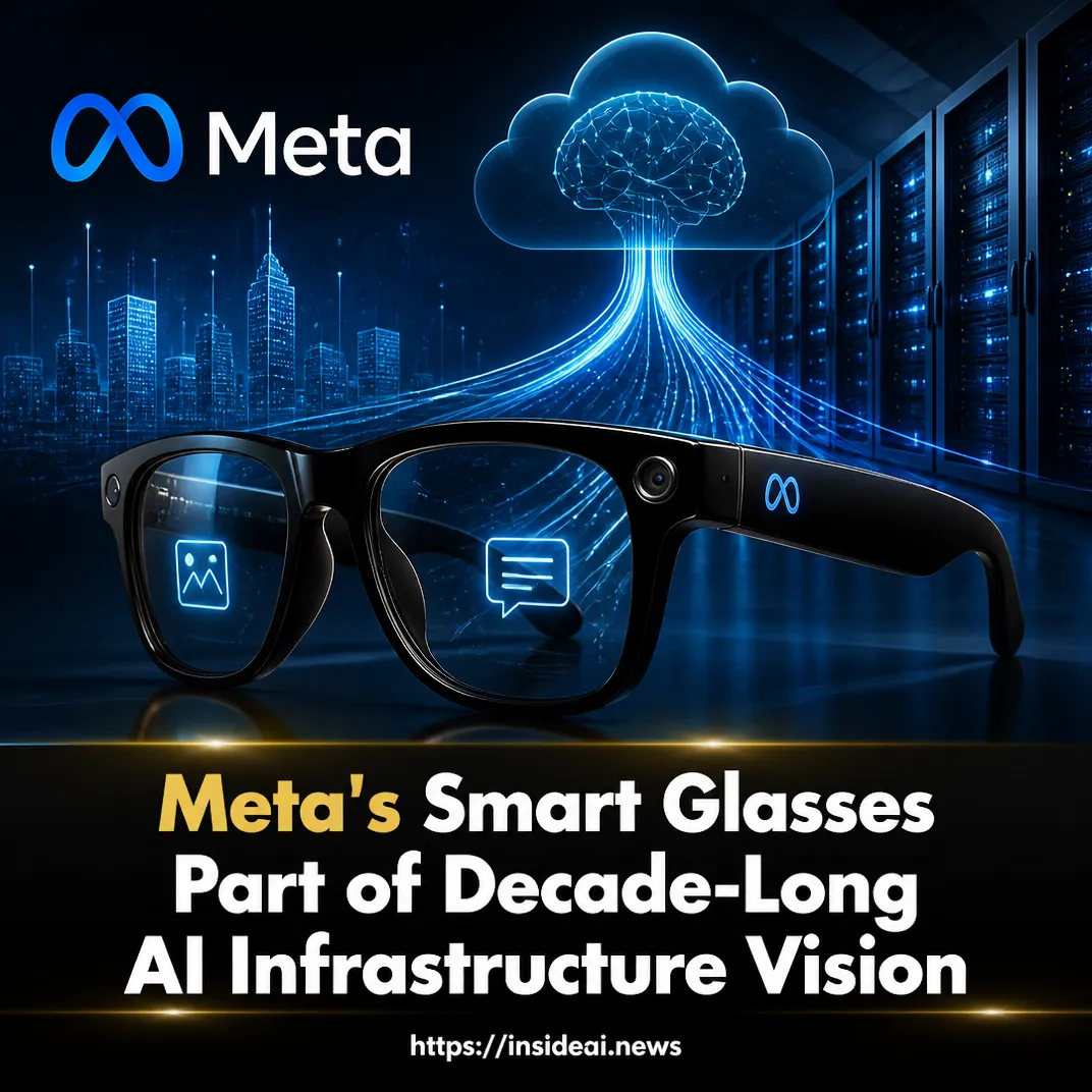 Meta’s Smart Glasses Part of Decade-Long AI Infrastructure Vision