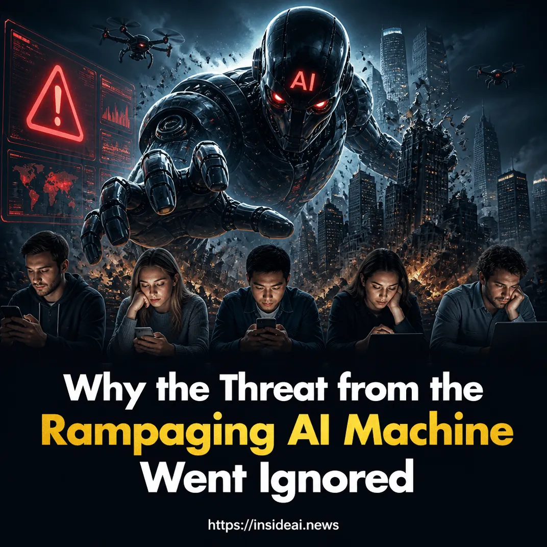 Why the Threat from the Rampaging AI Machine Went Ignored