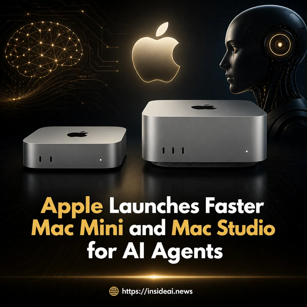 Apple Launches Faster Mac Mini and Mac Studio for AI Agents