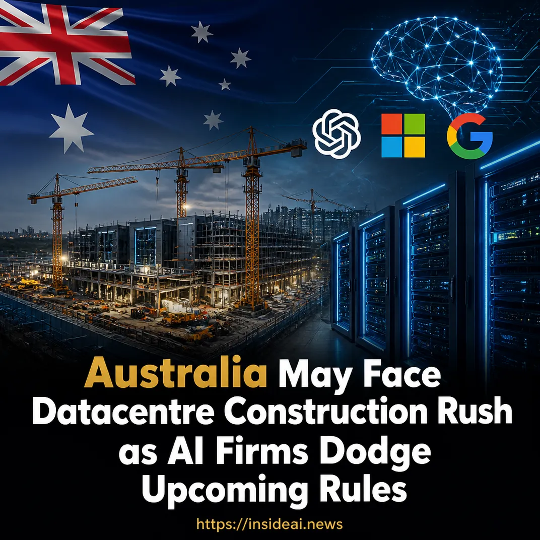 Australia May Face Datacentre Construction Rush as AI Firms Dodge Upcoming Rules