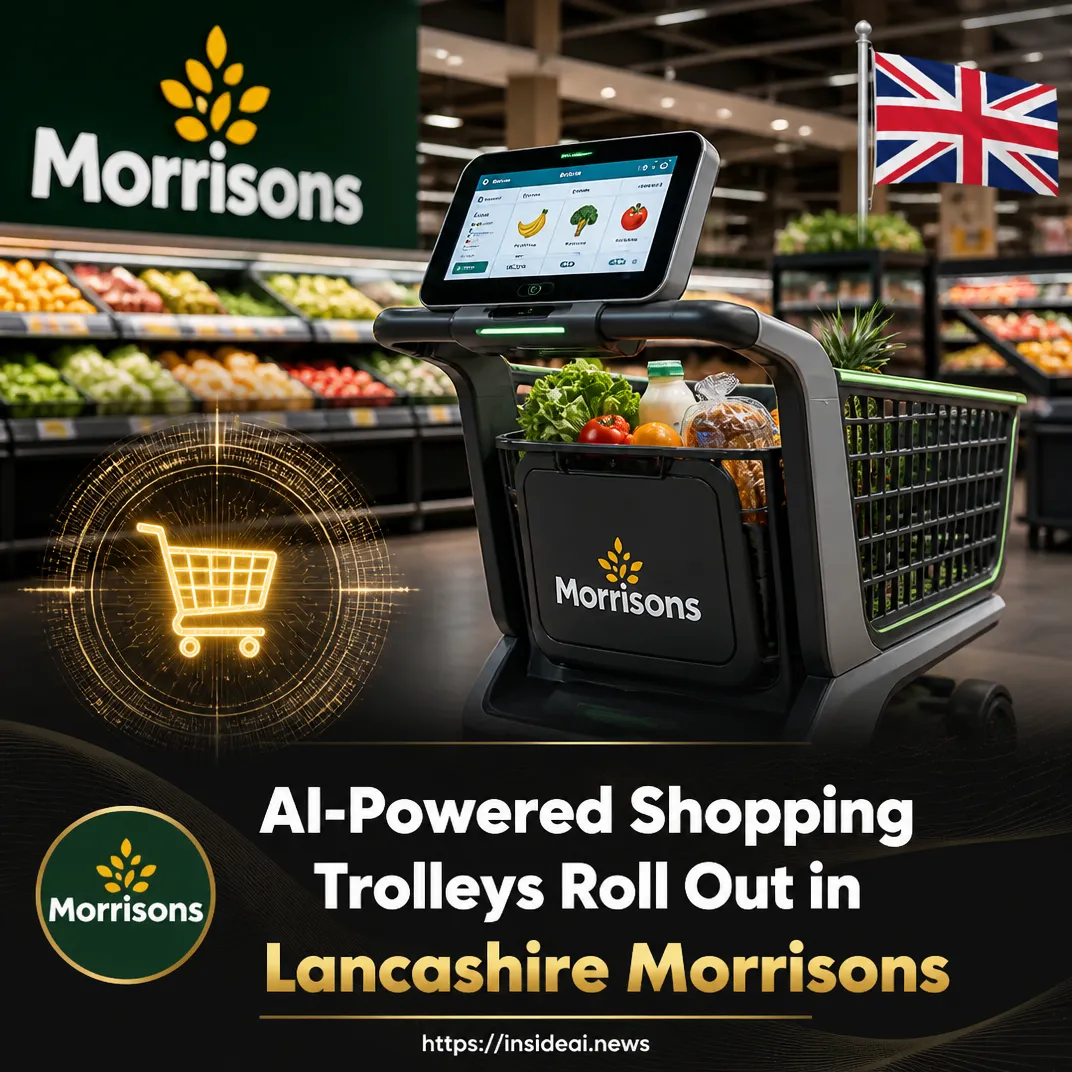 AI-Powered Shopping Trolleys Roll Out in Lancashire Morrisons