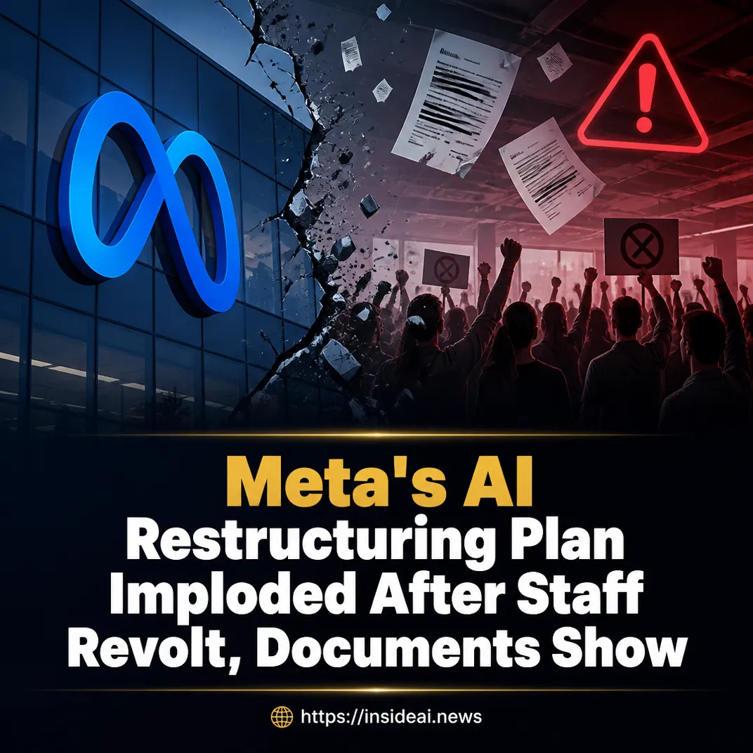 Meta’s AI Restructuring Plan Imploded After Staff Revolt, Documents Show